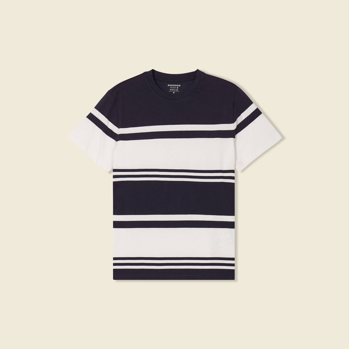 T-shirt éco-responsable ecru homme