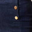 Jupe en jeans denim brut femme