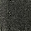 Gilet manches longues gris fonc&eacute; homme