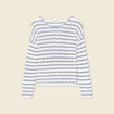 Pull éco-responsable creme femme