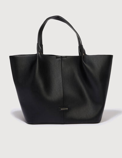Sac cabas noir femme
