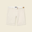 Bermuda droit chino ceinture sable homme