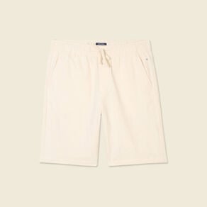 bermuda droit a coulisse ecru homme Bermuda droit à coulisse ecru homme