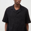 Chemise boyfriend en coton noir homme