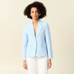 Veste esprit blazer bleu clair femme