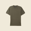 T-shirt manches courtes vert fonc&eacute; homme