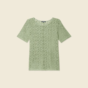 t shirt manches courtes vert kaki femme T-shirt manches courtes vert kaki femme
