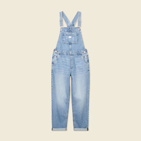 Salopette en jean denim stone femme