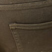 Jeans slim 5 poches vert kaki homme