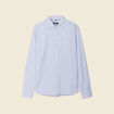 Chemise éco-responsable bleu clair homme