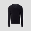 Pull manches longues bleu foncé homme