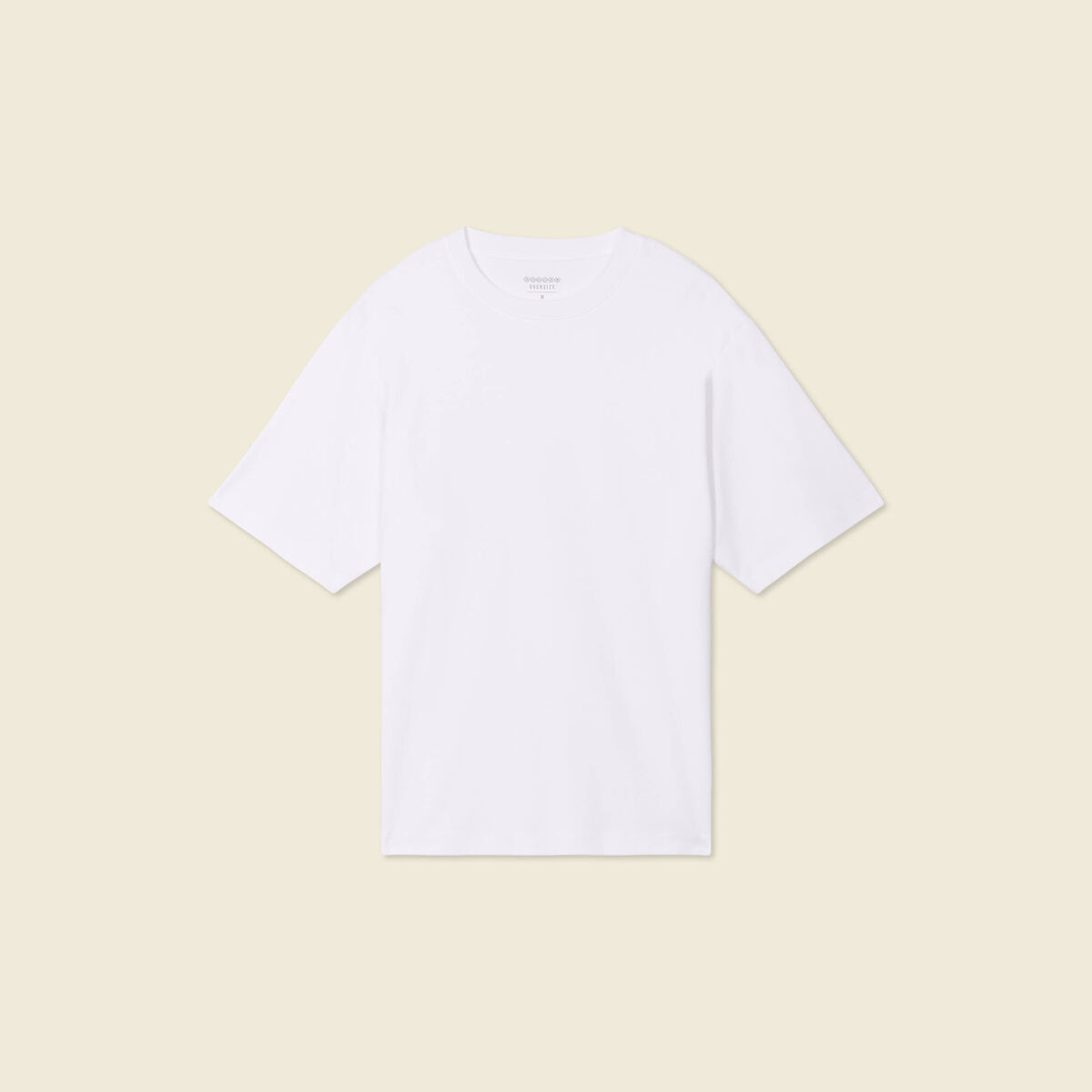 T-shirt manches courtes blanc homme