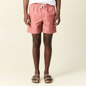 Short de bain vieux rose homme