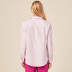 Chemise éco-responsable mauve femme