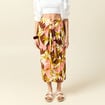 Jupe taille standard marron cognac femme