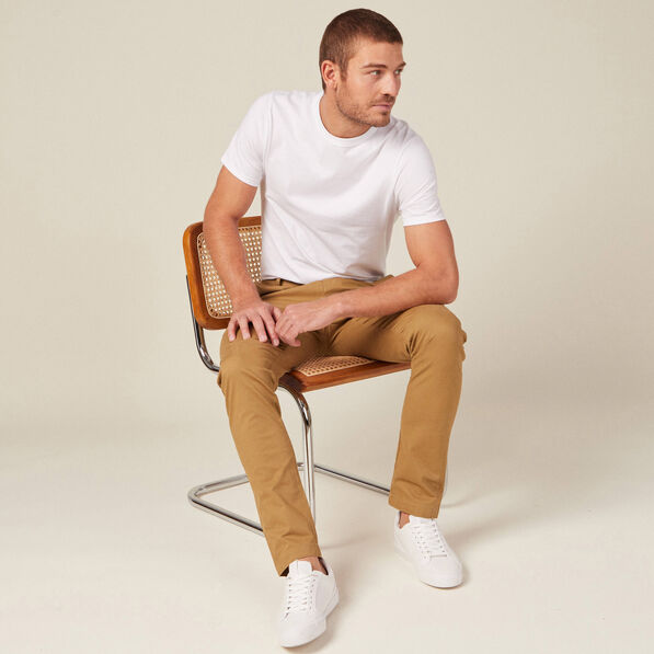 pantalon slim instinct chino camel homme Pantalon slim Instinct chino camel homme