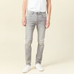 Jeans slim éco-responsable denim snow gris homme
