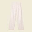 Jeans large éco-responsable denim blanc femme