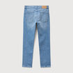 Jeans slim longueur 32 denim bleach homme