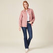 Jeans bootcut denim brut femme