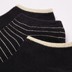 Lot 3 paires chaussettes noir femme