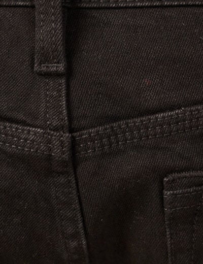 Jeans éco-responsable regular denim noir homme