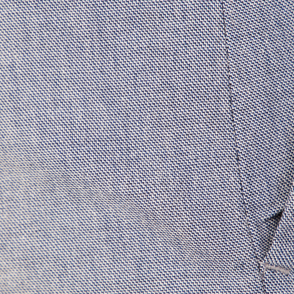 Pantalon chino ceinturé bleu marine homme