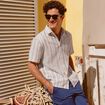 Chemise éco-responsable ecru homme