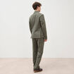 Veste blazer stretch vert fonc&eacute; homme