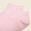 Chaussettes rose pastel femme