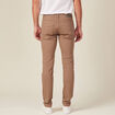 Jeans slim vert kaki homme