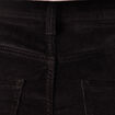 Pantalon bootcut velours noir femme