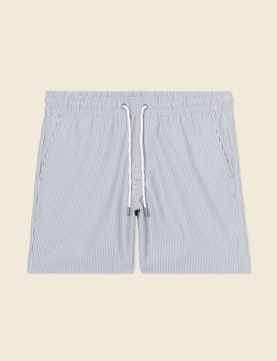 Short de bain bleu foncé homme