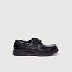 Mocassins &agrave; lacets noir homme