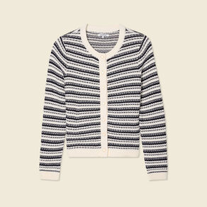 Gilet manches longues noir femme