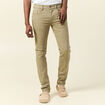 Jeans éco-responsable straight vert kaki homme