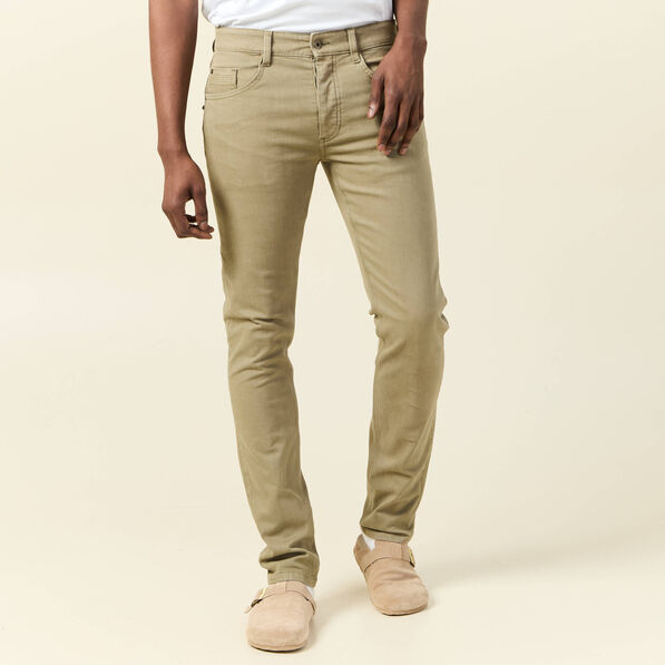 jeans eco responsable straight vert kaki homme Jeans éco-responsable straight vert kaki homme
