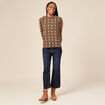 Blouse éco-responsable camel femme