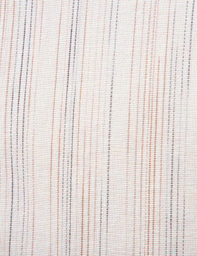 Col en maille coton manches courtes ecru homme