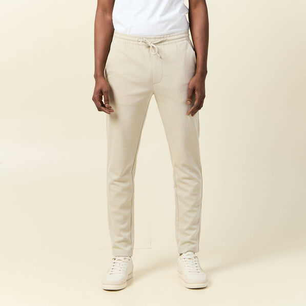pantalon jogger elastique vert kaki homme Pantalon jogger élastiqué vert kaki homme