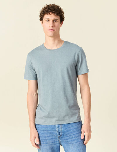 T-shirt éco-responsable vert foncé homme