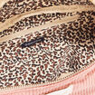 Sac banane velours côtelé rose pastel femme