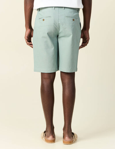 Short vert clair homme