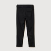 Pantalon paperbag noir femme