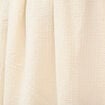 Robe en coton &agrave; bretelles col carr&eacute; ivoire femme