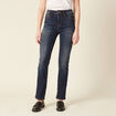 Jeans Demi - regular taille haute denim brut femme