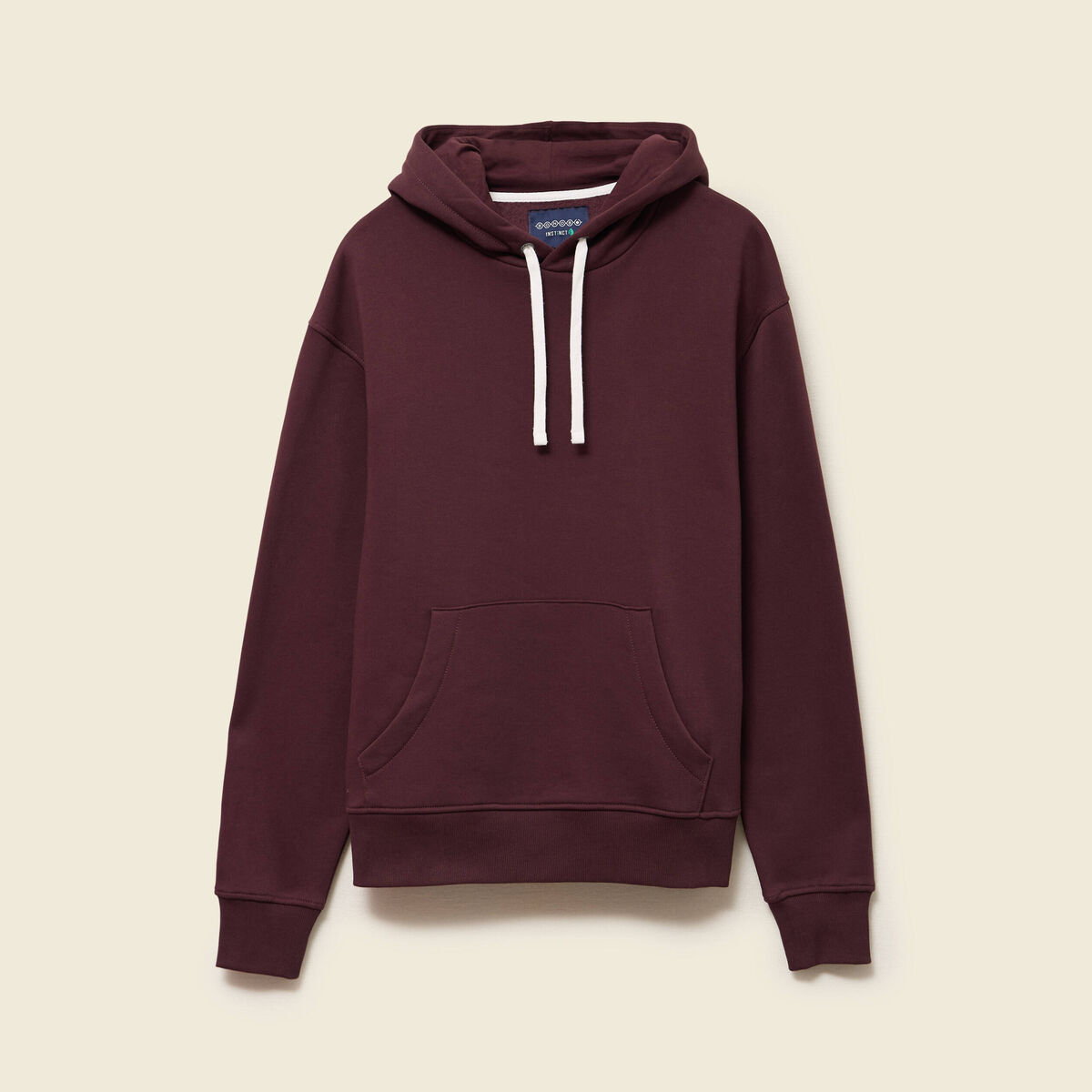 Sweat à Capuche Femme DKNY Sport - Bordeaux Coton Doux - Taille L - Logo