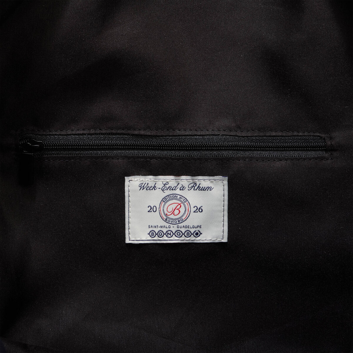 Sac avec doublure bleu marine homme