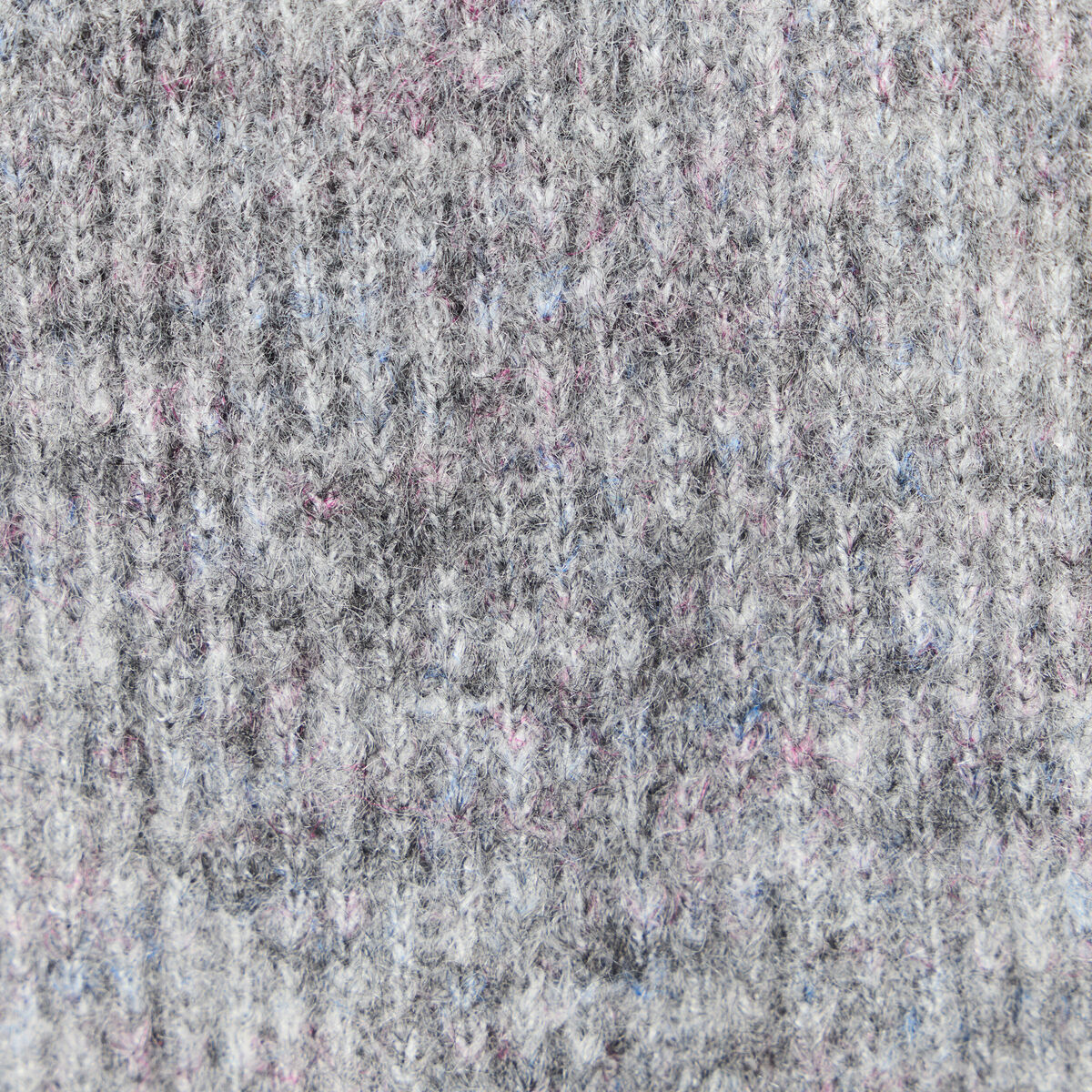 Gilet manches longues capuche gris clair femme