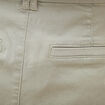 Chino cigarette 7/8&egrave;me taille haute vert kaki femme